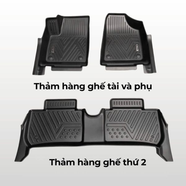 Bộ thảm lót sàn ô tô Vinfast VF5 chất liệu TPE