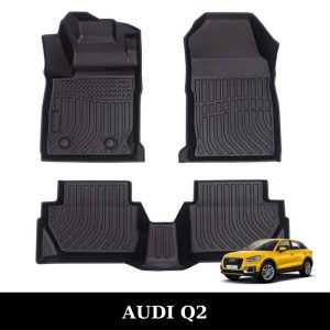 Thảm lót sàn xe ô tô Audi Q2 chất liệu TPE khuôn đúc nguyên khối tràn viền cao cấp