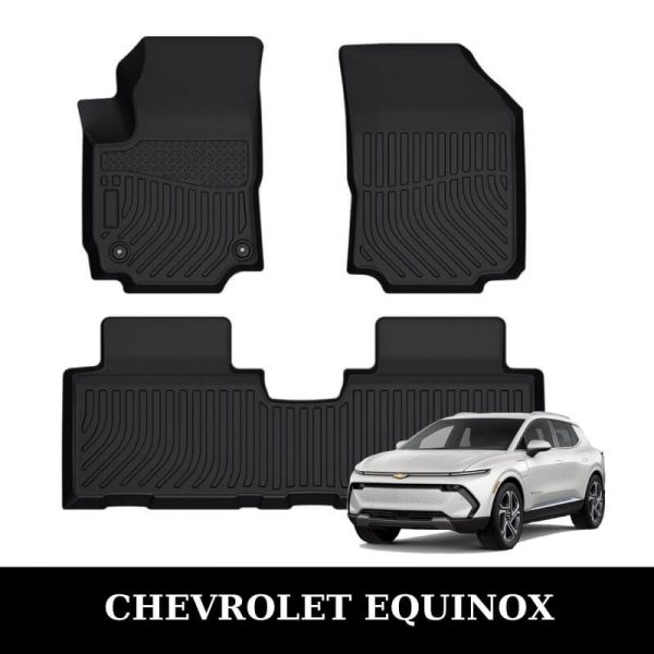 Thảm lót sàn xe ô tô Chevrolet Equinox chất liệu TPE khuôn đúc nguyên khối tràn viền cao cấp