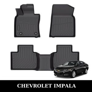 Thảm lót sàn xe ô tô Chevrolet Impala chất liệu TPE khuôn đúc nguyên khối tràn viền cao cấp