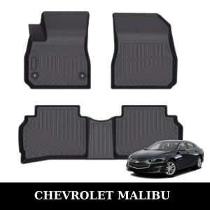 Thảm lót sàn xe ô tô Chevrolet Malibu chất liệu TPE khuôn đúc nguyên khối tràn viền cao cấp
