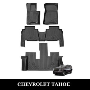 Thảm lót sàn xe ô tô Chevrolet Tahoe chất liệu TPE khuôn đúc nguyên khối tràn viền cao cấp