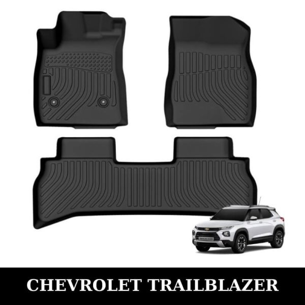 Thảm lót sàn xe ô tô Chevrolet Trailblazer chất liệu TPE khuôn đúc nguyên khối tràn viền cao cấp