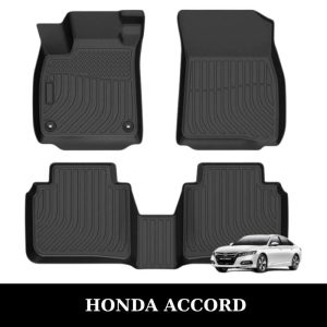 Thảm lót sàn xe ô tô Honda Accord chất liệu TPE khuôn đúc nguyên khối tràn viền cao cấp