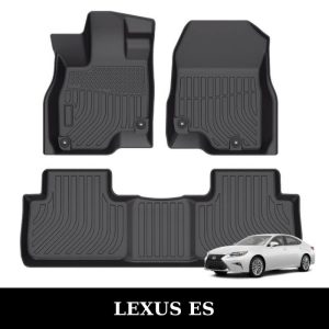 Thảm lót sàn xe ô tô Lexus ES chất liệu TPE khuôn đúc nguyên khối tràn viền cao cấp