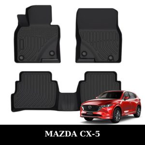 Thảm lót sàn xe ô tô Mazda CX-5 chất liệu TPE khuôn đúc nguyên khối tràn viền cao cấp