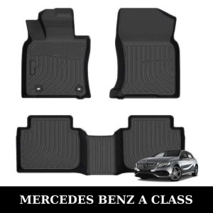 Thảm lót sàn xe ô tô Mercedes Benz A Class chất liệu TPE khuôn đúc nguyên khối tràn viền cao cấp