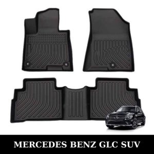 Thảm lót sàn xe ô tô Mercedes Benz GLC SUV chất liệu TPE khuôn đúc nguyên khối tràn viền cao cấp