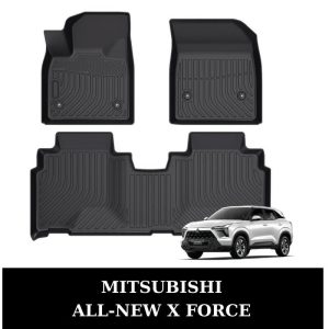 Thảm lót sàn xe ô tô Mitsubishi All-New XForce chất liệu TPE khuôn đúc nguyên khối tràn viền cao cấp