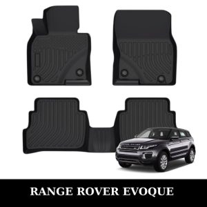 Thảm lót sàn xe ô tô Range Rover Evoque chất liệu TPE khuôn đúc nguyên khối tràn viền cao cấp