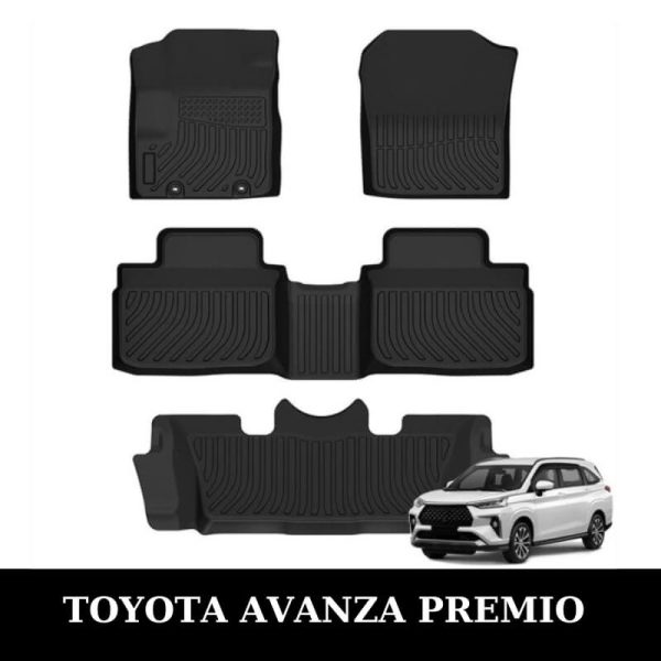 Thảm lót sàn ô tô Toyota Avanza Premio 2022-2024 vừa khít sàn