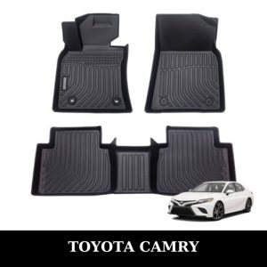 Thảm lót sàn ô tô Toyota Camry 2012-2024 chất liệu TPE sang trọng