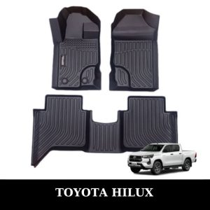 Thảm lót sàn ô tô Toyota Hilux 2016-2024 đúc 3D sang trọng