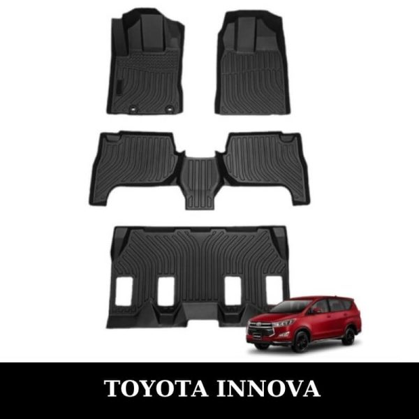 Thảm lót sàn ô tô Toyota Innova 2017-2024 vừa khít sàn