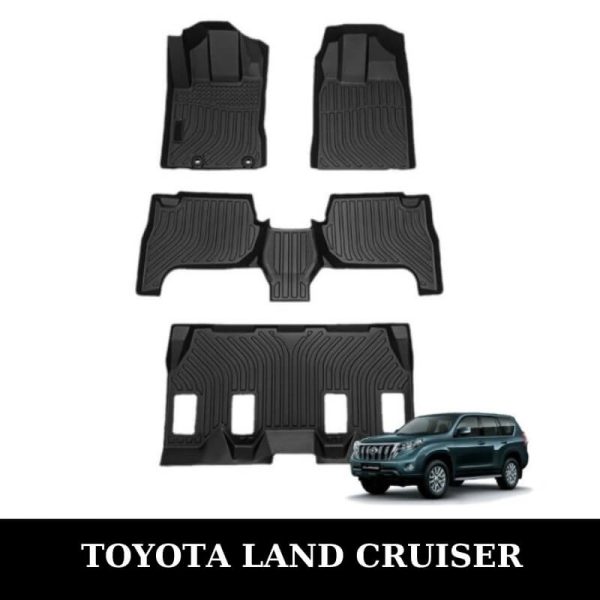 Thảm lót sàn ô tô Toyota Land Cruiser 2022-2024 đúc 3D khít sàn