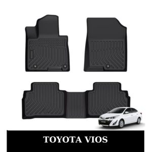 Thảm lót sàn xe ô tô chất liệu TPE khuôn đúc nguyên khối tràn viền cao cấp