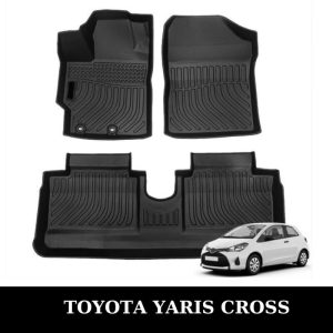 Thảm lót sàn ô tô Toyota Yaris Cross 2023-2024 3D vừa khít sàn