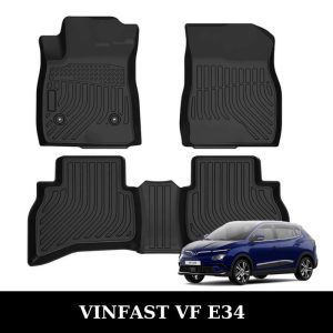 Thảm lót sàn xe ô tô VinFast VF e34 chất liệu TPE khuôn đúc nguyên khối tràn viền cao cấp