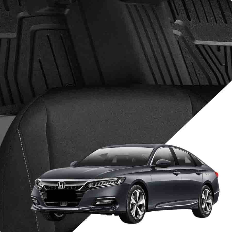 Thảm lót sàn ô tô Honda Accord có thiết kế ôm sát và vừa vặn