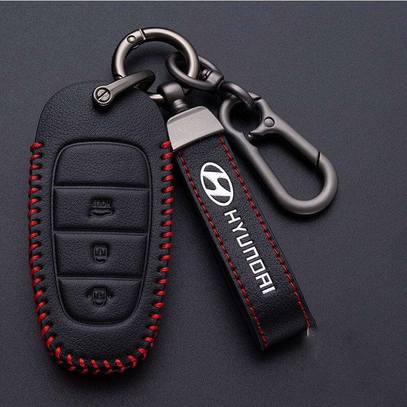 Ốp và bao da chìa khóa giúp tăng thêm phần sang trọng cho xe