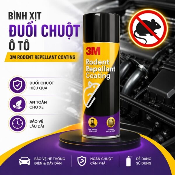 Bình xịt đuổi chuột xe ô tô 3M Rodent Repellant Coating