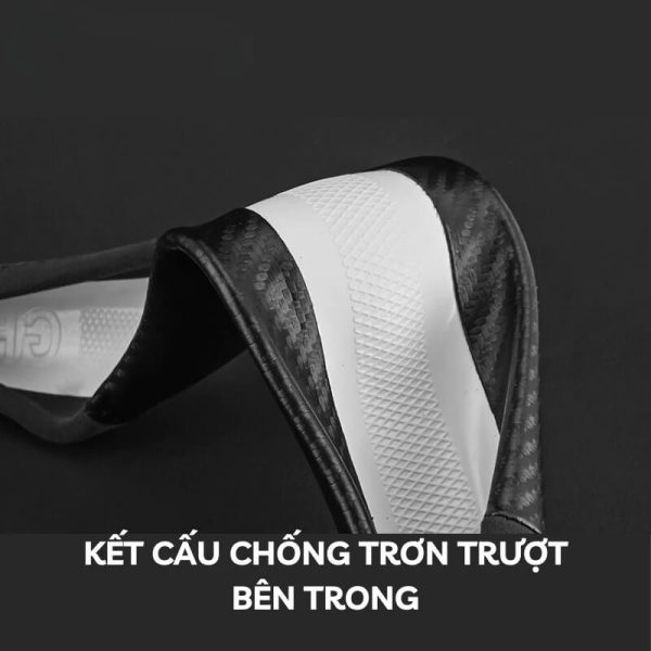 Bọc vô lăng ô tô 3D Da Nappa cao cấp, sang trọng
