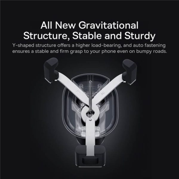 Giá đỡ điện thoại 360 trên ô tô Baseus Stable Gravitational cao cấp