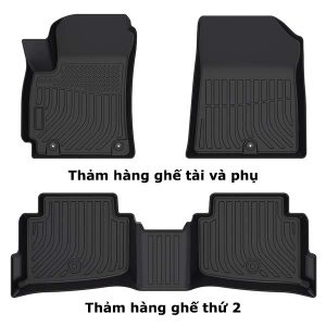 Bộ sản phẩm thảm lót sàn ô tô KIA Seltos