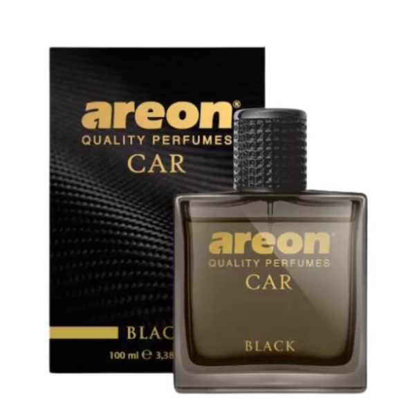 Nước hoa để xe ô tô dạng xịt Areon Car Perfume 100ml hương Black