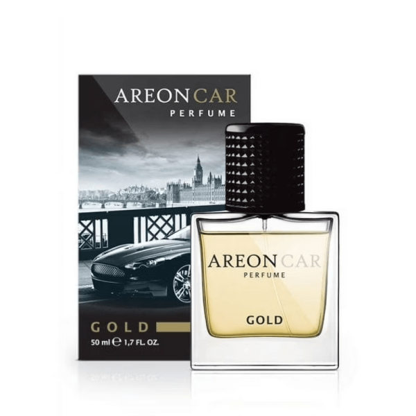 Nước hoa ô tô dạng xịt AREON CAR PERFUME GOLD 50ML