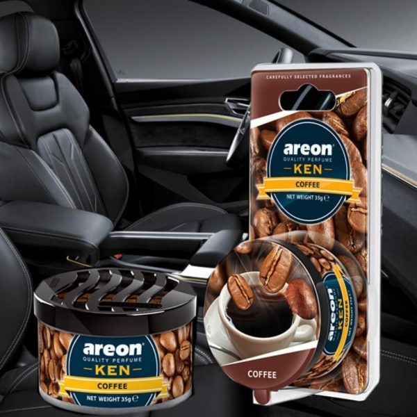 Sáp thơm ô tô AREON KEN 100% tự nhiên, cao cấp