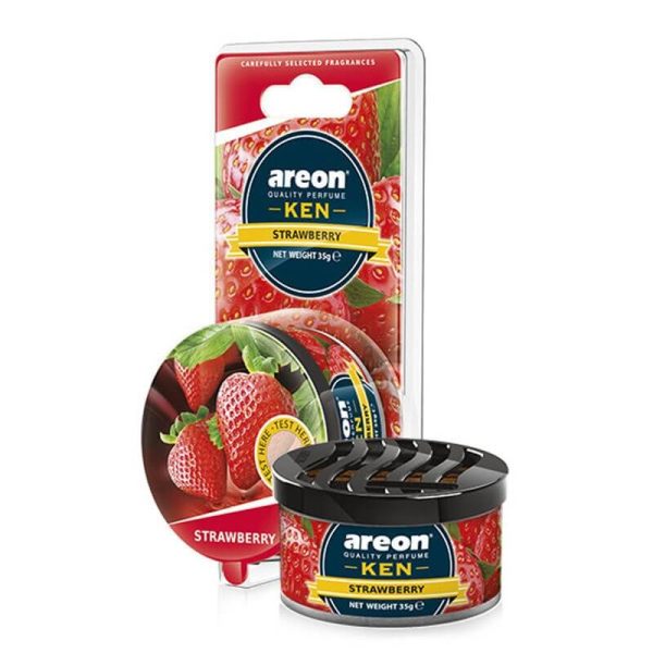 Sáp thơm ô tô AREON KEN hương Dâu tây (Strawberry)