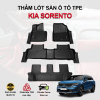 Thảm lót sàn xe ô tô KIA Sorento chất liệu TPE khuôn đúc nguyên khối tràn viền cao cấp