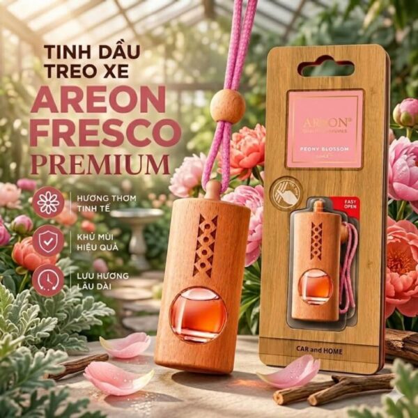Tinh dầu treo xe ô tô Areon Fresco Premium cao cấp, giá tốt