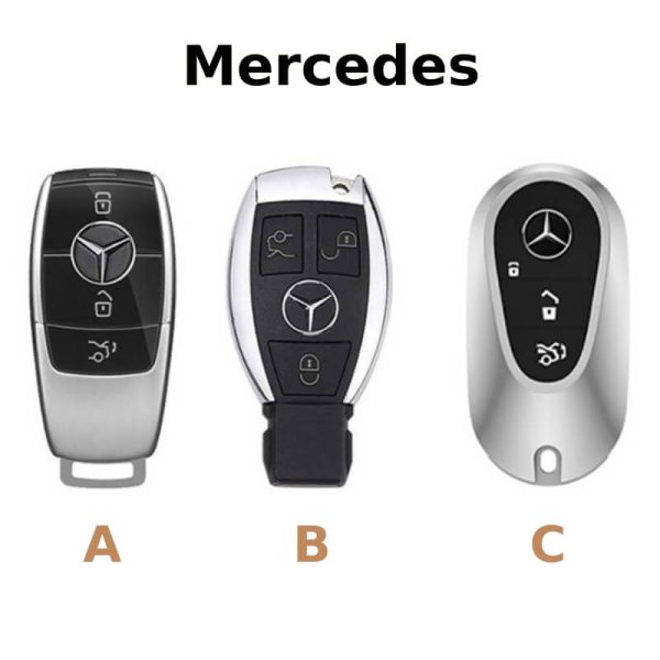 Bảng mẫu chìa khóa ô tô Mercedes