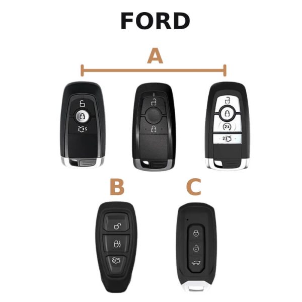 Bảng mẫu chìa khóa ô tô Ford