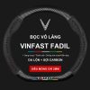 Bọc vô lăng xe VinFast Fadil Da lộn 3D & Sợi Carbon cao cấp, chính hãng