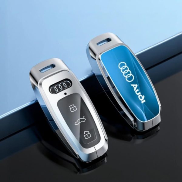 Ốp kim loại bọc chìa khoá ô tô Audi đẳng cấp