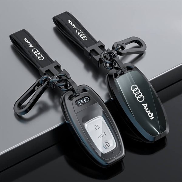 Ốp kim loại bọc chìa khoá ô tô Audi đẳng cấp