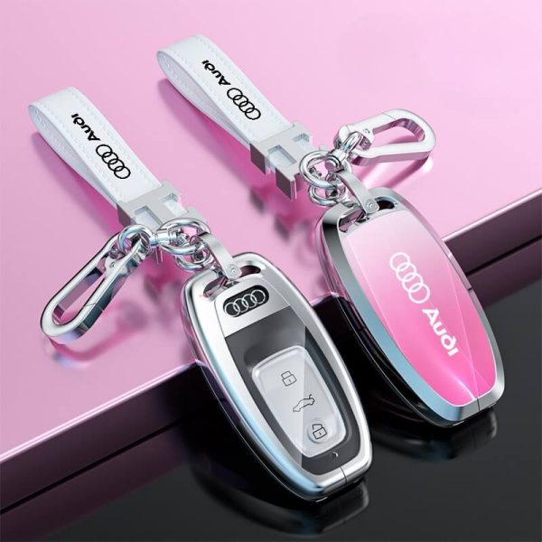 Ốp kim loại bọc chìa khoá ô tô Audi đẳng cấp