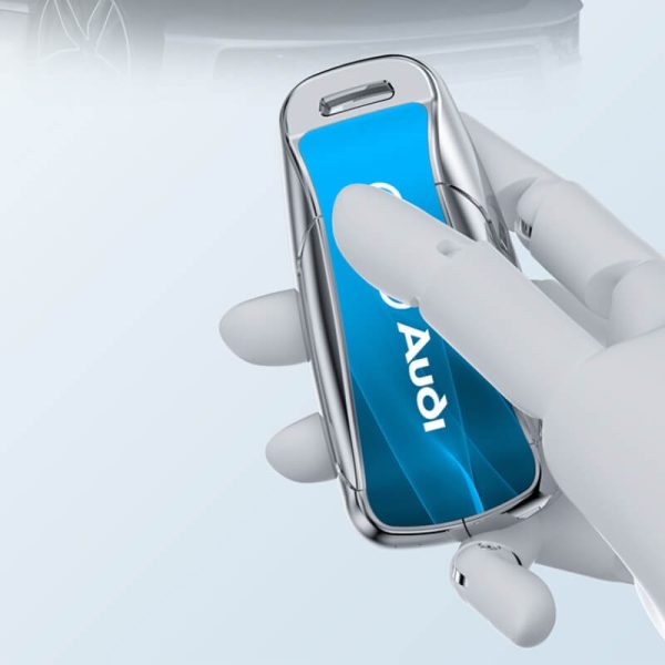 Ốp kim loại bọc chìa khoá ô tô Audi đẳng cấp