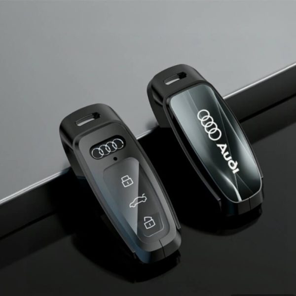 Ốp kim loại bọc chìa khoá ô tô Audi đẳng cấp