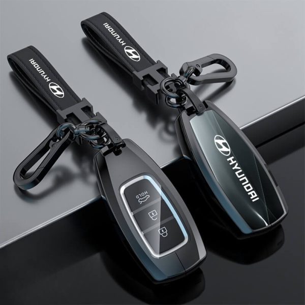Ốp Kim Loại Bọc Chìa Khoá Ô Tô Hyundai Đẳng Cấp