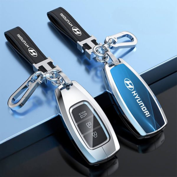 Ốp Kim Loại Bọc Chìa Khoá Ô Tô Hyundai Đẳng Cấp
