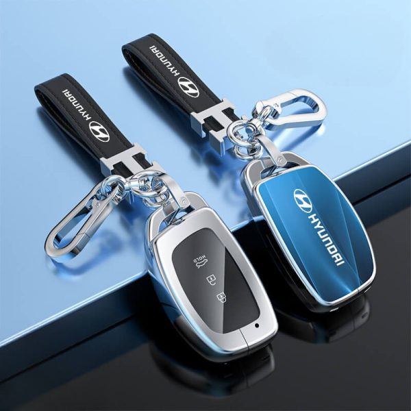 Ốp Kim Loại Bọc Chìa Khoá Ô Tô Hyundai Đẳng Cấp
