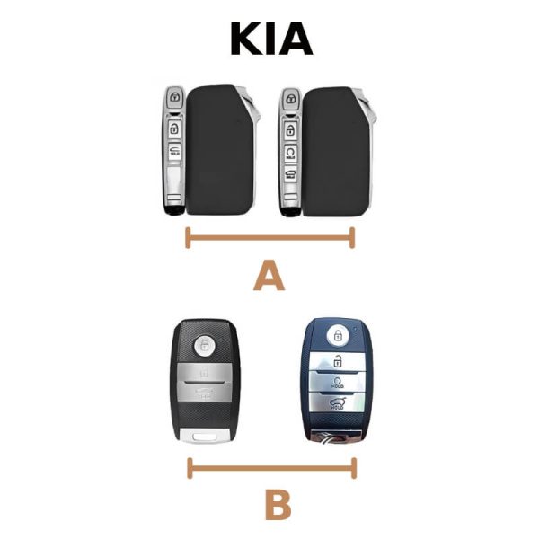 Bảng mẫu chìa khóa ô tô KIA