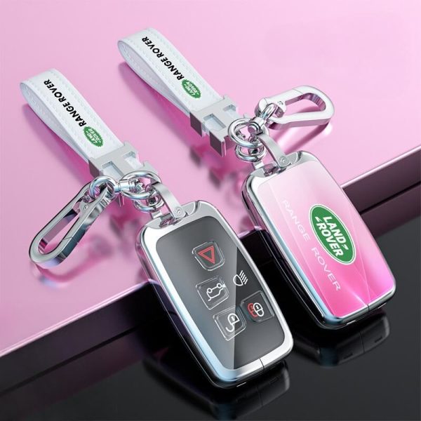 Ốp kim loại bọc chìa khoá ô tô Land Rover đẳng cấp