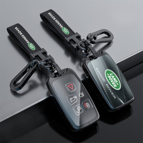 Ốp kim loại bọc chìa khoá ô tô Land Rover đẳng cấp