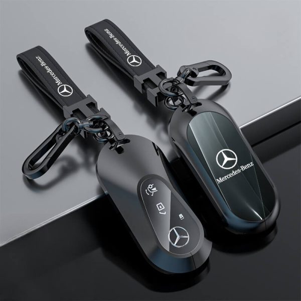 Ốp kim loại bọc chìa khoá ô tô Mercedes đẳng cấp