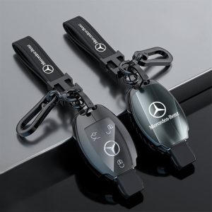 Ốp kim loại bọc chìa khoá ô tô Mercedes đẳng cấp